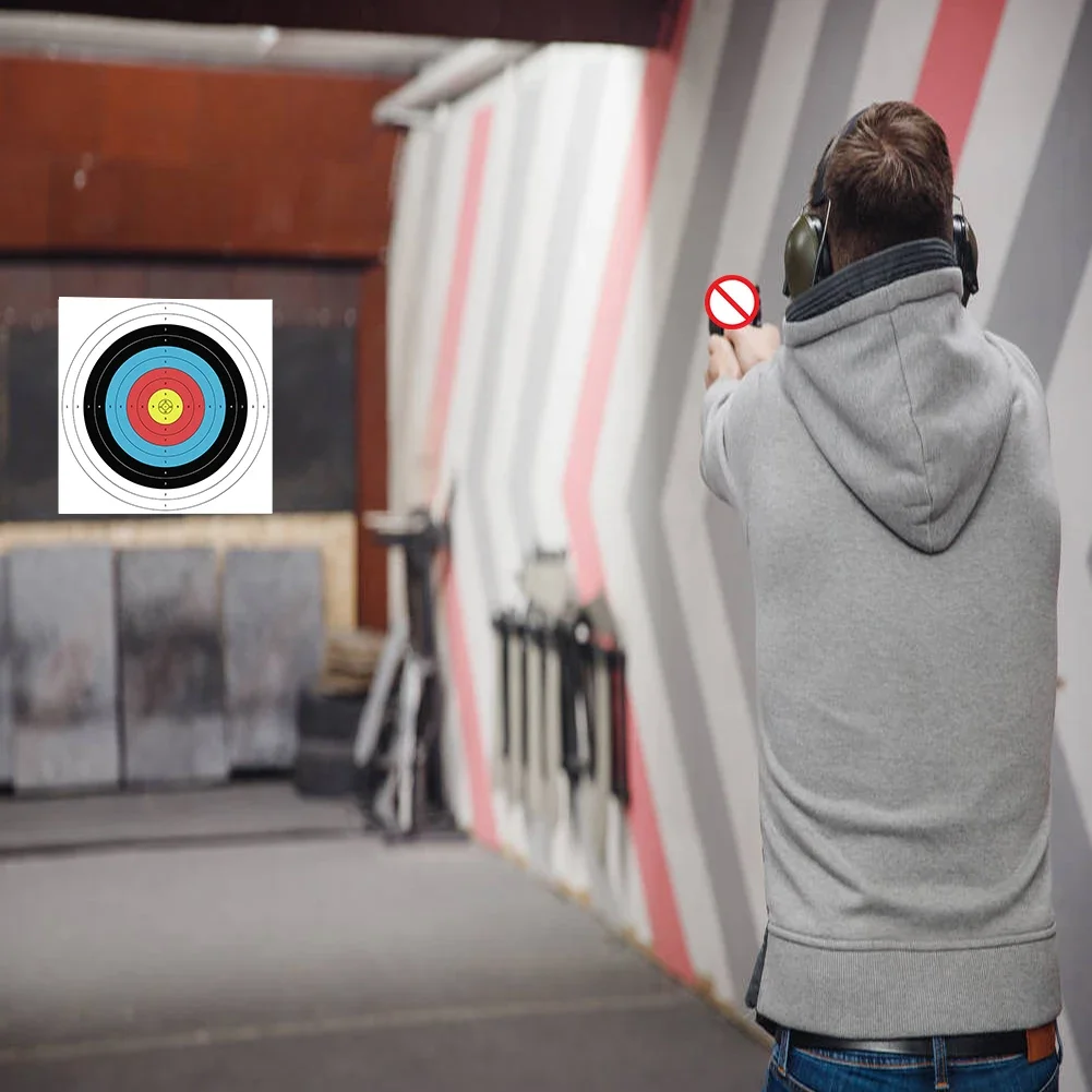 Archery Target Face - 10 szt. Profesjonalne tarcze do łucznictwa,