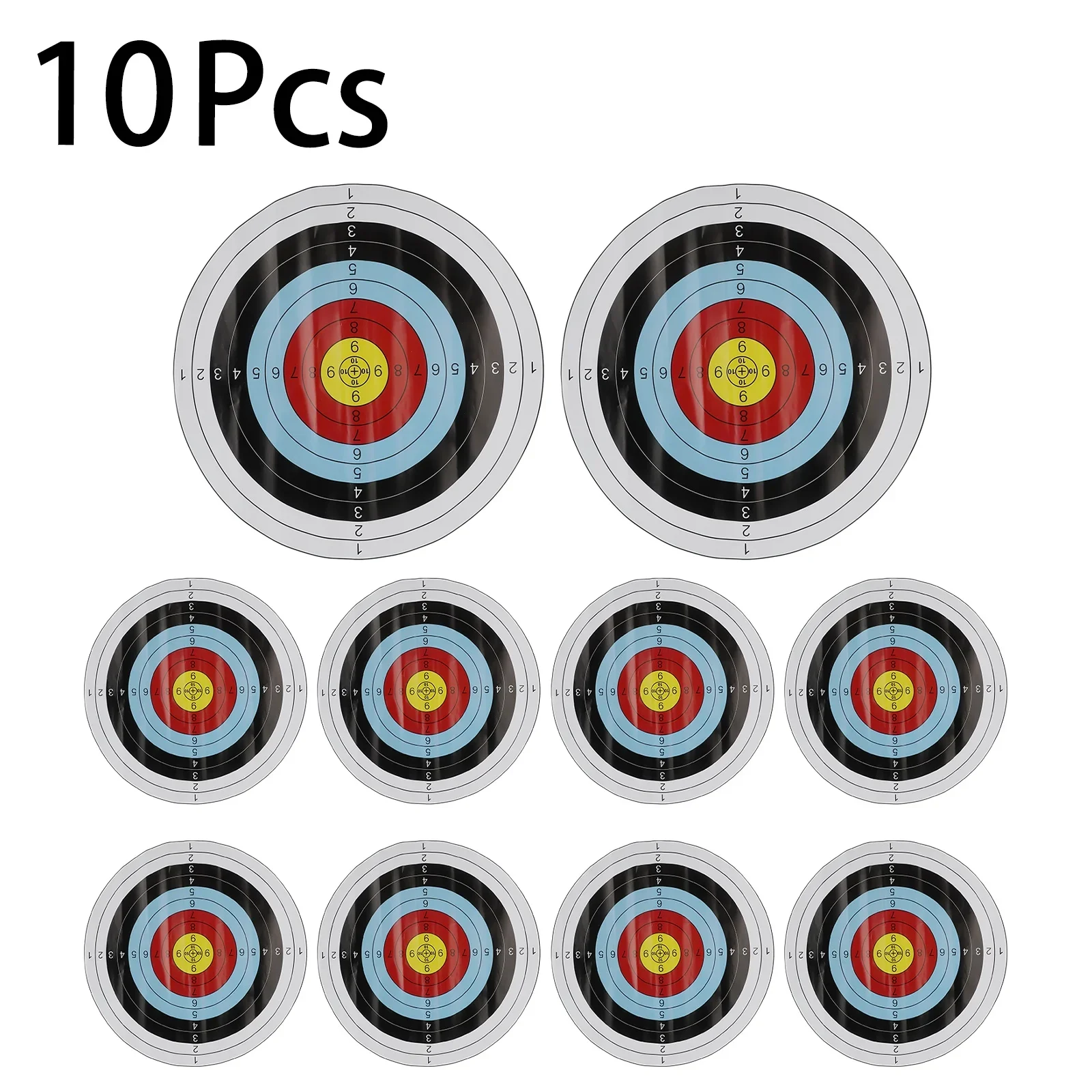 10 szt. 40x40cm cele łucznicze – Archery Target Face recenzja i cena