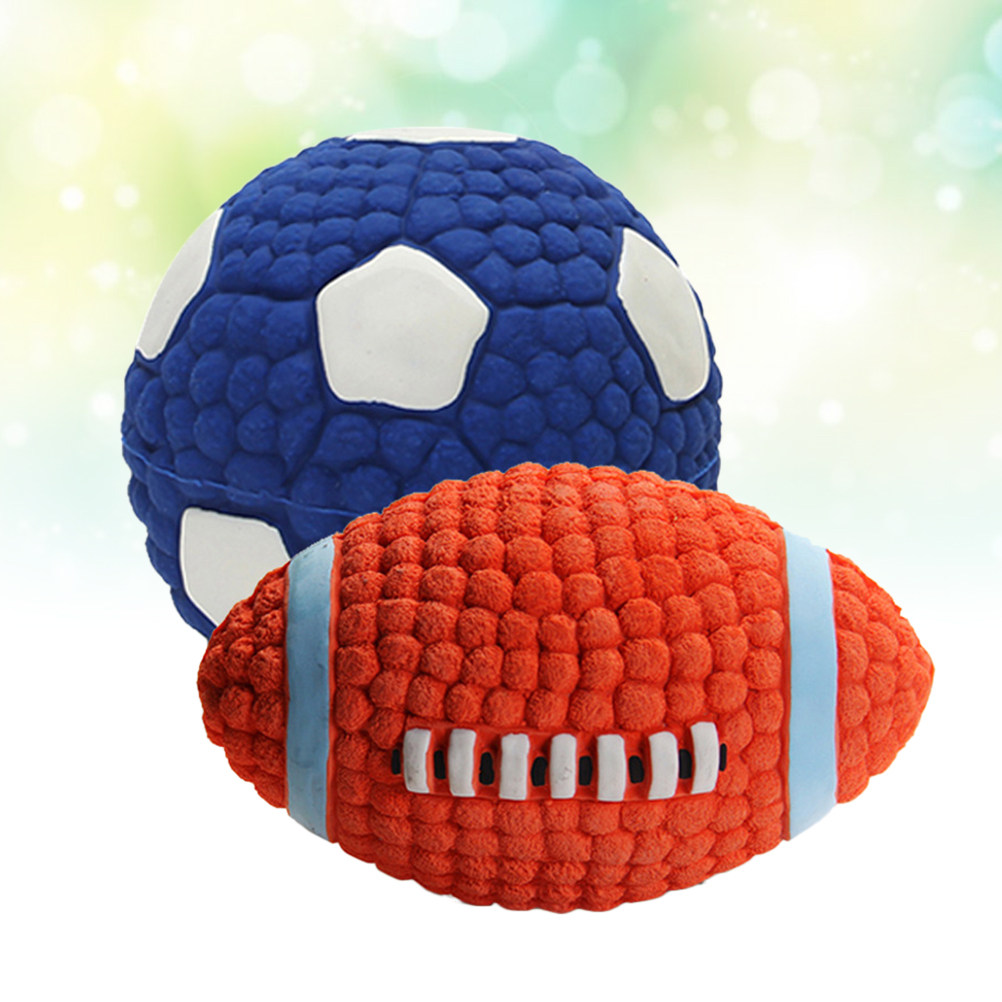 2 sztuki piszczących piłek do  – Rugby Training Ball recenzja i cena