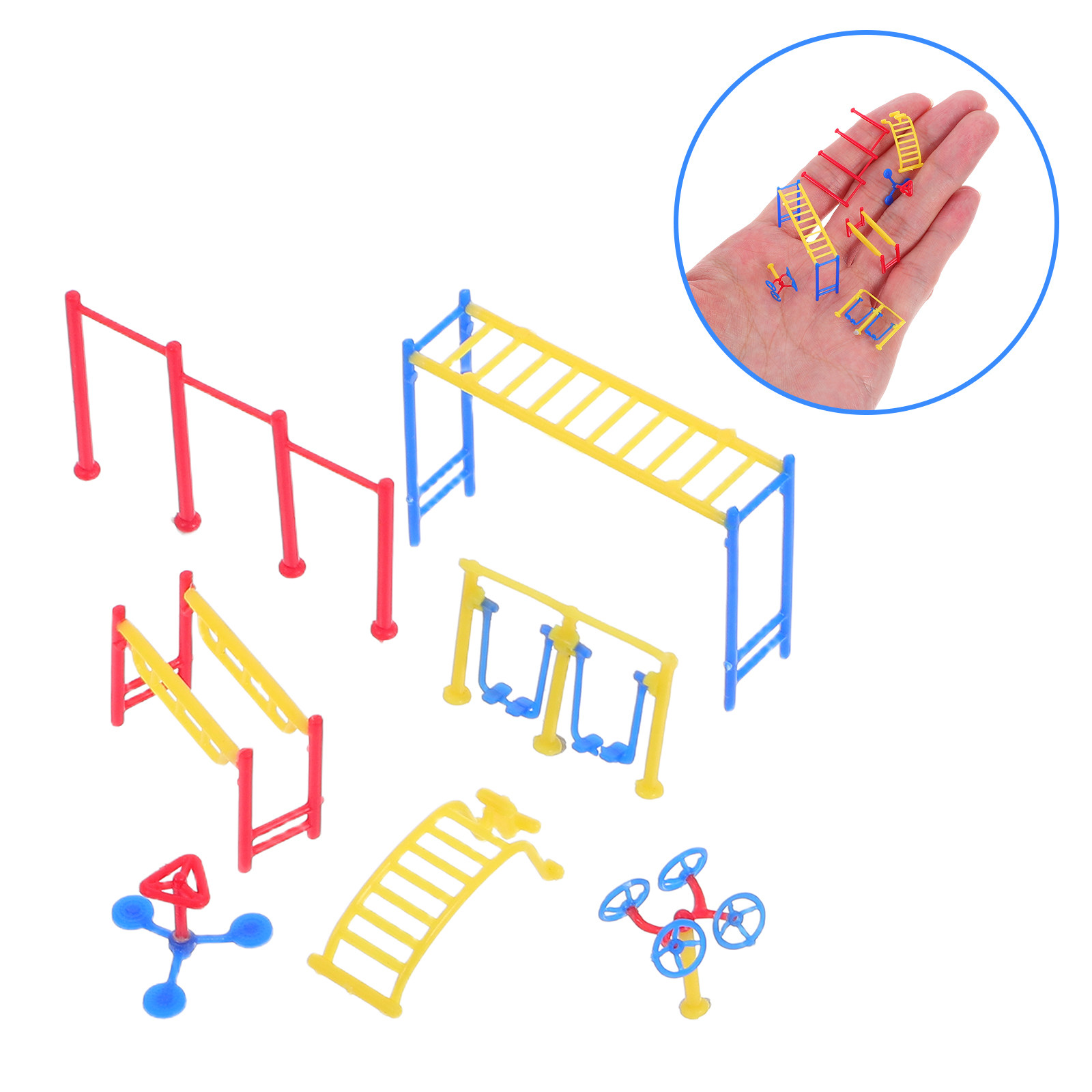 1 zestaw miniaturowego plastik – Sports Equipment Gym recenzja i cena